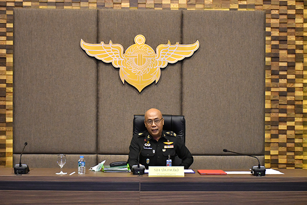 ๑๕ ธ.ค.๖๓ พล.อ.ชูชาติ บัวขาว รอง ปล.กห. เป็นประธานการประชุม กวท.กห. ครั้งที่ ๓/๖๓