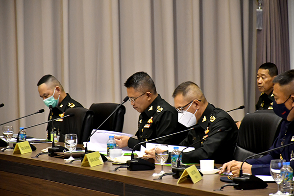 ๑๕ ธ.ค.๖๓ พล.อ.ชูชาติ บัวขาว รอง ปล.กห. เป็นประธานการประชุม กวท.กห. ครั้งที่ ๓/๖๓