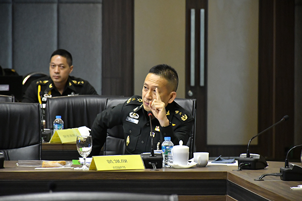 ๑๕ ธ.ค.๖๓ พล.อ.ชูชาติ บัวขาว รอง ปล.กห. เป็นประธานการประชุม กวท.กห. ครั้งที่ ๓/๖๓
