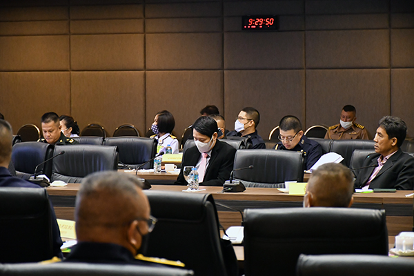๑๕ ธ.ค.๖๓ พล.อ.ชูชาติ บัวขาว รอง ปล.กห. เป็นประธานการประชุม กวท.กห. ครั้งที่ ๓/๖๓