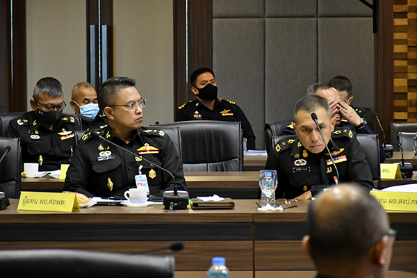 ๑๕ ธ.ค.๖๓ พล.อ.ชูชาติ บัวขาว รอง ปล.กห. เป็นประธานการประชุม กวท.กห. ครั้งที่ ๓/๖๓