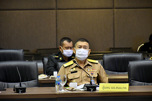 ๑๕ ธ.ค.๖๓ พล.อ.ชูชาติ บัวขาว รอง ปล.กห. เป็นประธานการประชุม กวท.กห. ครั้งที่ ๓/๖๓