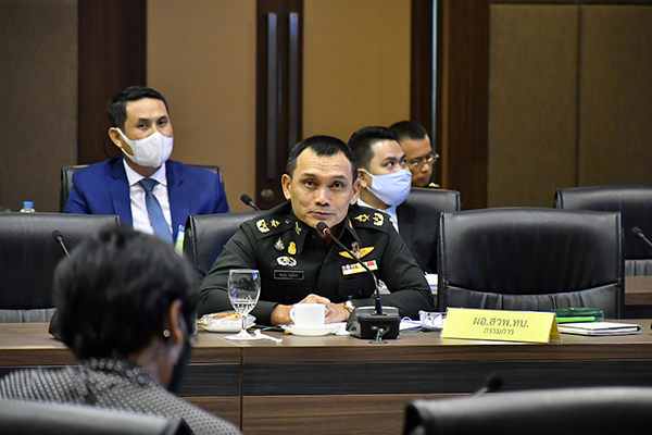 ๑๕ ธ.ค.๖๓ พล.อ.ชูชาติ บัวขาว รอง ปล.กห. เป็นประธานการประชุม กวท.กห. ครั้งที่ ๓/๖๓