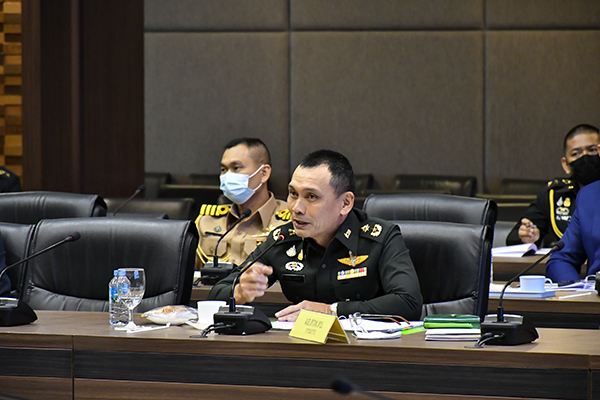 ๑๕ ธ.ค.๖๓ พล.อ.ชูชาติ บัวขาว รอง ปล.กห. เป็นประธานการประชุม กวท.กห. ครั้งที่ ๓/๖๓