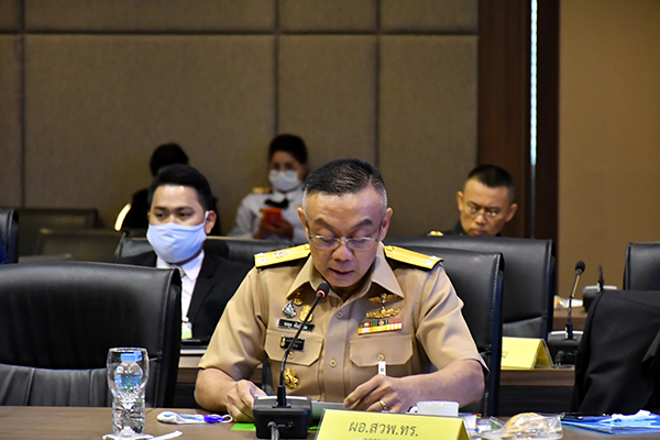 ๑๕ ธ.ค.๖๓ พล.อ.ชูชาติ บัวขาว รอง ปล.กห. เป็นประธานการประชุม กวท.กห. ครั้งที่ ๓/๖๓