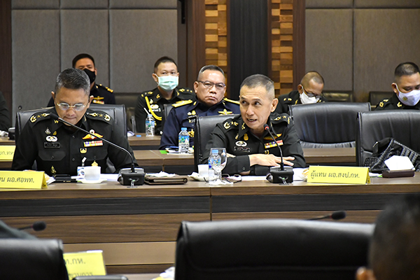 ๑๕ ธ.ค.๖๓ พล.อ.ชูชาติ บัวขาว รอง ปล.กห. เป็นประธานการประชุม กวท.กห. ครั้งที่ ๓/๖๓