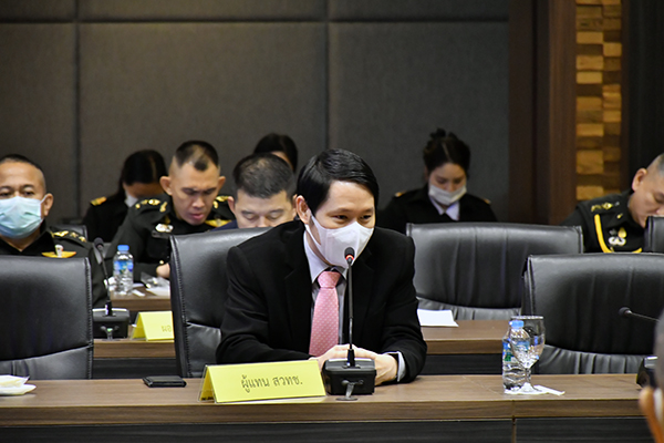 ๑๕ ธ.ค.๖๓ พล.อ.ชูชาติ บัวขาว รอง ปล.กห. เป็นประธานการประชุม กวท.กห. ครั้งที่ ๓/๖๓