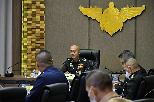๑๕ ธ.ค.๖๓ พล.อ.ชูชาติ บัวขาว รอง ปล.กห. เป็นประธานการประชุม กวท.กห. ครั้งที่ ๓/๖๓