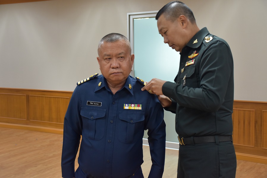 ๓๐ พ.ค.๖๒ พิธีประดับเครื่องหมายยศนายทหารสัญญาบัตร