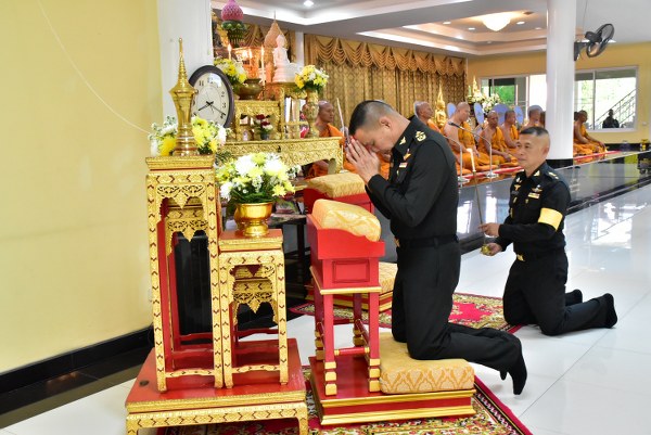 ๑๒ ก.พ.๖๓ พล.อ.นภนต์ สร้างสมวงษ์ รอง ปล.กห. (๒) เป็นประธานในพิธีสงฆ์ วันคล้ายวันสถาปนา วท.กห. ครบรอบปีที่ ๒๙