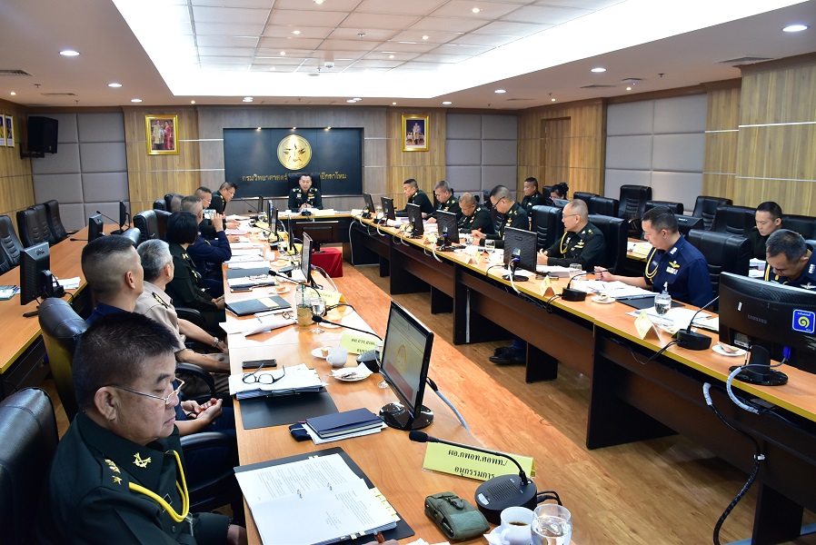 ๓ พ.ค.๖๒ การประชุมคณะอนุกรรมการวัดผลและประเมินผลโครงการวิจัยและพัฒนา วิทยาศาสตร์และเทคโนโลยีการทหาร กระทรวงกลาโหม (อกวท.กห.วัดผลและประเมินผล) ครั้งที่ 3/2562