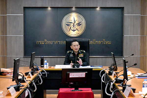 ๘ ต.ค.๖๓ พล.ต.สมบุญ เกตุอินทร์ ผอ.สวพ.ทบ. และคณะ เข้าพบ จก.วท.กห.