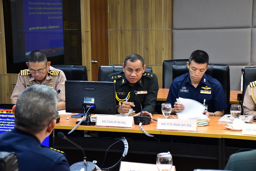 ๒๕ มิ.ย.๖๒ การประชุมคณะอนุกรรมการบริหารงานวิจัยและพัฒนา วิทยาศาสตร์และเทคโนโลยีการทหาร กระทรวงกลาโหม (อกวท.กห.บริหาร) ครั้งที่ 2/2562