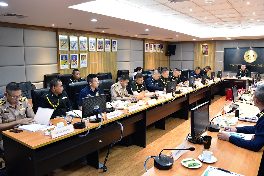 ๒๕ มิ.ย.๖๒ การประชุมคณะอนุกรรมการบริหารงานวิจัยและพัฒนา วิทยาศาสตร์และเทคโนโลยีการทหาร กระทรวงกลาโหม (อกวท.กห.บริหาร) ครั้งที่ 2/2562