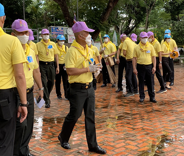 ๒๓ พ.ย.๖๔ จก.วท.กห. ร่วมกิจกรรม โครงการจิตอาสา ของกระทรวงกลาโหม