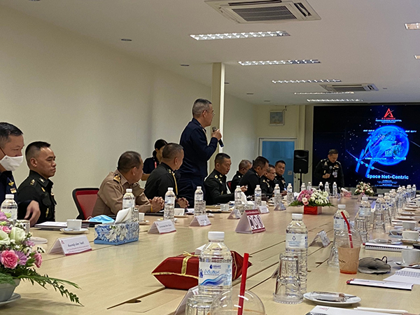 ๒๖ มิ.ย.๖๓ พล.ท.คงชีพ ตันตระวาณิชย์ จก.วท.กห. ร่วมประชุมด้านวิทยาศาสตร์และเทคโนโลยีกับ บ.RV Connex