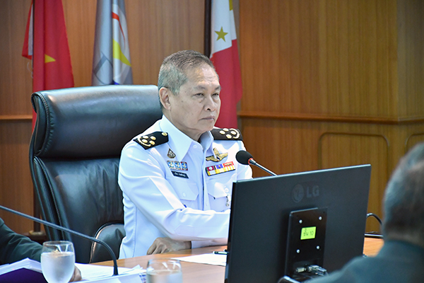 ๑๔ ต.ค.๖๓ พล.ท.คงชีพ ตันตระวาณิชย์ จก.วท.กห. ร่วมประชุมกับสถาบันเทคโนโลยีป้องกันประเทศ