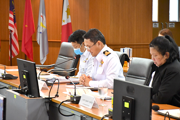 ๑๔ ต.ค.๖๓ พล.ท.คงชีพ ตันตระวาณิชย์ จก.วท.กห. ร่วมประชุมกับสถาบันเทคโนโลยีป้องกันประเทศ