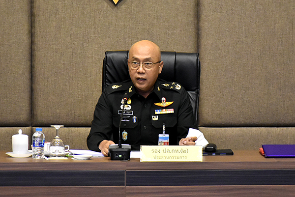 ๗ เม.ย.๖๔ พล.อ.ชูขาติ บัวขาว รอง ปล.กห. (๒) เป็นประธานการประชุมคณะกรรมการวิจัยและพัฒนา วิทยาศาสตร์และเทคโนโลยี การทหาร กระทรวงกลาโหม (กวท.กห.) ครั้งที่๑/๖๔