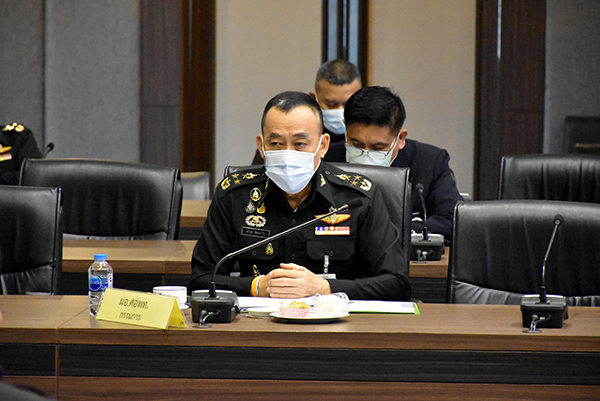 ๗ เม.ย.๖๔ พล.อ.ชูขาติ บัวขาว รอง ปล.กห. (๒) เป็นประธานการประชุมคณะกรรมการวิจัยและพัฒนา วิทยาศาสตร์และเทคโนโลยี การทหาร กระทรวงกลาโหม (กวท.กห.) ครั้งที่๑/๖๔