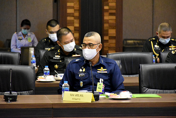 ๗ เม.ย.๖๔ พล.อ.ชูขาติ บัวขาว รอง ปล.กห. (๒) เป็นประธานการประชุมคณะกรรมการวิจัยและพัฒนา วิทยาศาสตร์และเทคโนโลยี การทหาร กระทรวงกลาโหม (กวท.กห.) ครั้งที่๑/๖๔