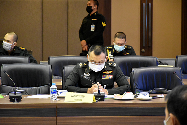 ๗ เม.ย.๖๔ พล.อ.ชูขาติ บัวขาว รอง ปล.กห. (๒) เป็นประธานการประชุมคณะกรรมการวิจัยและพัฒนา วิทยาศาสตร์และเทคโนโลยี การทหาร กระทรวงกลาโหม (กวท.กห.) ครั้งที่๑/๖๔