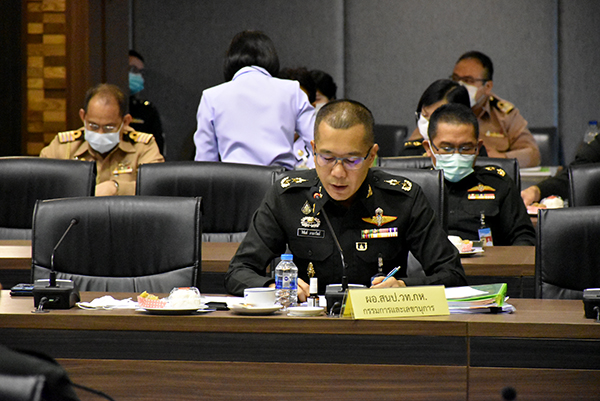 ๗ เม.ย.๖๔ พล.อ.ชูขาติ บัวขาว รอง ปล.กห. (๒) เป็นประธานการประชุมคณะกรรมการวิจัยและพัฒนา วิทยาศาสตร์และเทคโนโลยี การทหาร กระทรวงกลาโหม (กวท.กห.) ครั้งที่๑/๖๔