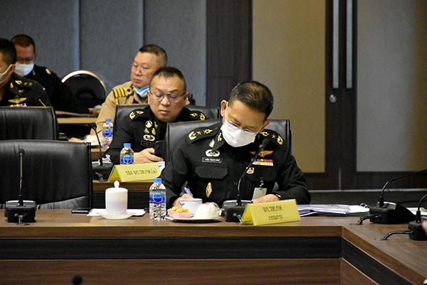 ๗ เม.ย.๖๔ พล.อ.ชูขาติ บัวขาว รอง ปล.กห. (๒) เป็นประธานการประชุมคณะกรรมการวิจัยและพัฒนา วิทยาศาสตร์และเทคโนโลยี การทหาร กระทรวงกลาโหม (กวท.กห.) ครั้งที่๑/๖๔