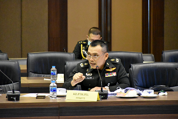 ๗ เม.ย.๖๔ พล.อ.ชูขาติ บัวขาว รอง ปล.กห. (๒) เป็นประธานการประชุมคณะกรรมการวิจัยและพัฒนา วิทยาศาสตร์และเทคโนโลยี การทหาร กระทรวงกลาโหม (กวท.กห.) ครั้งที่๑/๖๔