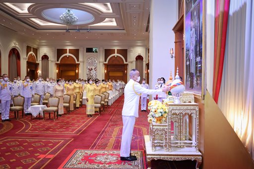 ๒๗ ก.ค.๖๖ จก.วท.กห. เข้าร่วมกิจกรรมถวายพระพรชัยมงคล เนื่องในวันเฉลิมพระชนมพรรษาพระบาทสมเด็จพระเจ้าอยู่หัวฯ