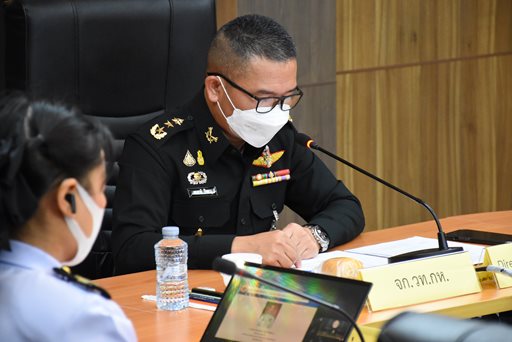 ๑๓ ม.ค.๖๖ จก.วท.กห. ประชุมหารือดำเนินความร่วมือด้านการวิจัยและพัฒนาร่วมกับ กห.สหรัฐอเมริกา