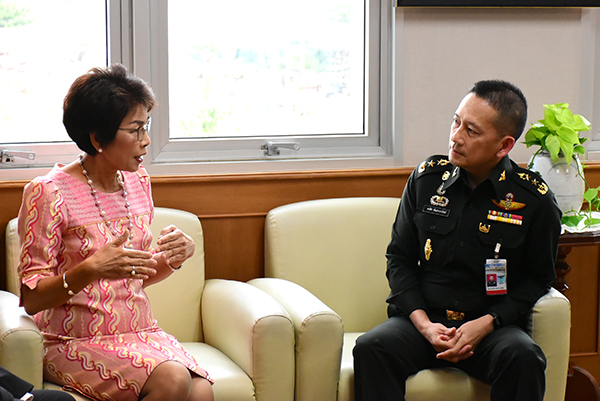 ๑ พ.ย.๖๒ พล.ท.คงชีพ ตันตระวาณิชย์ จก.วท.กห. ต้อนรับคณะผู้บริหารจาก SCG