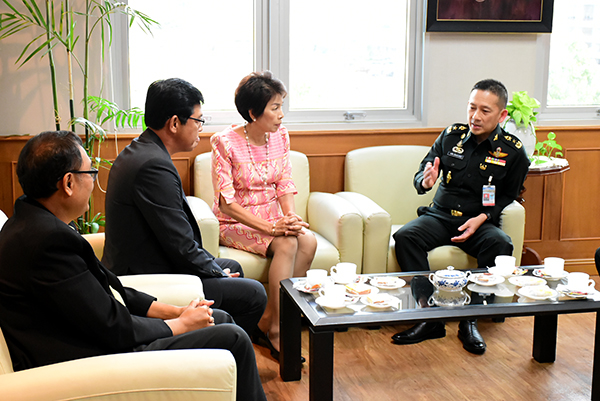๑ พ.ย.๖๒ พล.ท.คงชีพ ตันตระวาณิชย์ จก.วท.กห. ต้อนรับคณะผู้บริหารจาก SCG