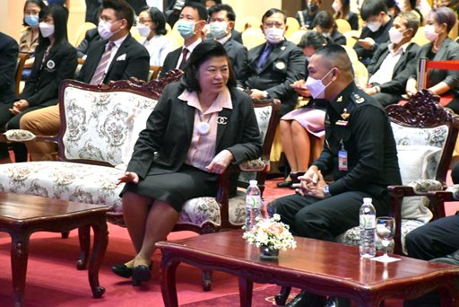 ๒๓ ม.ค.๖๖ จก.วท.กห. เข้าร่วมงานแถลงข่าว งานวันนักประดิษฐ์