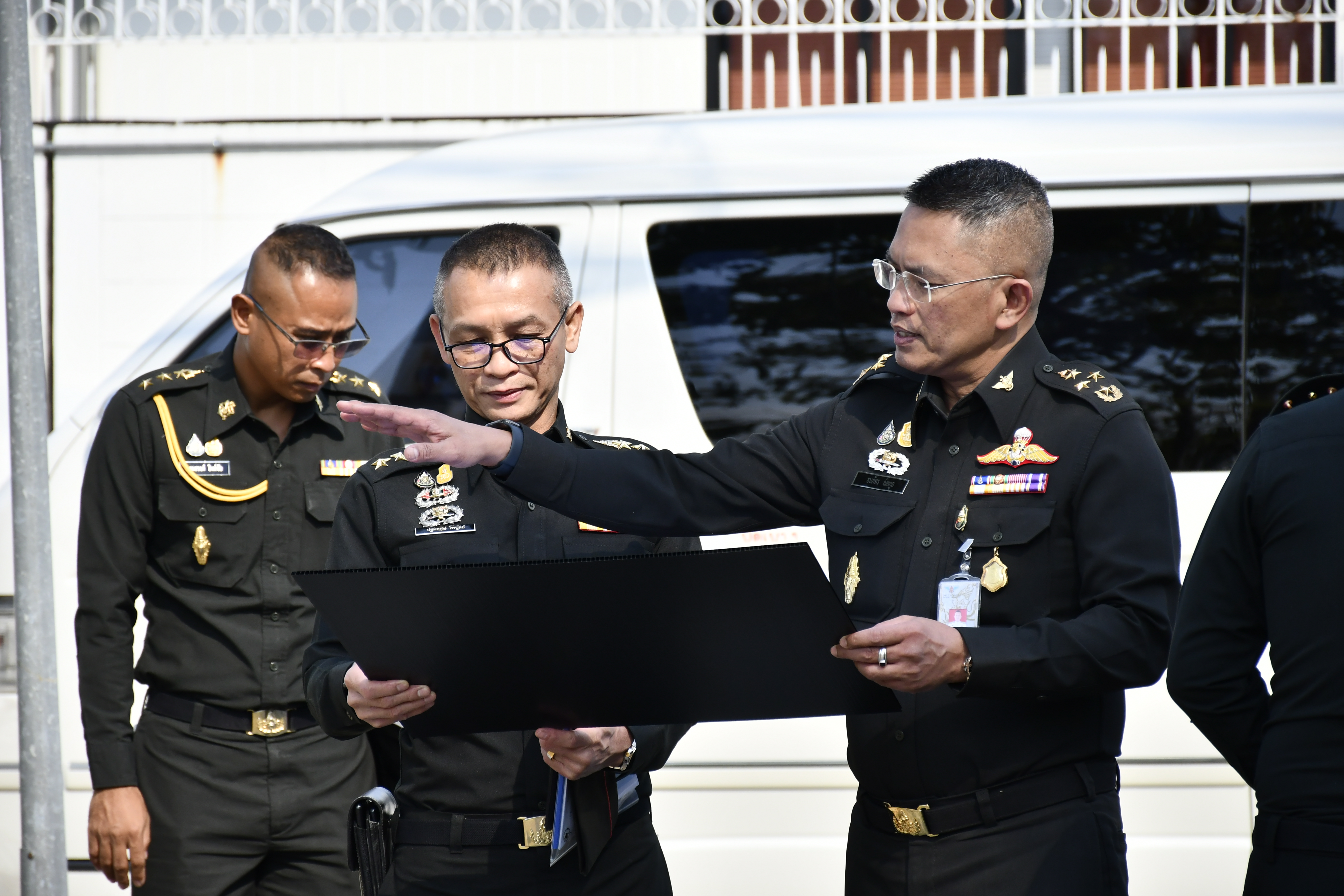 ๑๗ ม.ค.๖๗ รอง ปล.กห.(๓) ตรวจเยี่ยมพื้นที่ ที่พักอาศัยพื้นที่ บางจาก