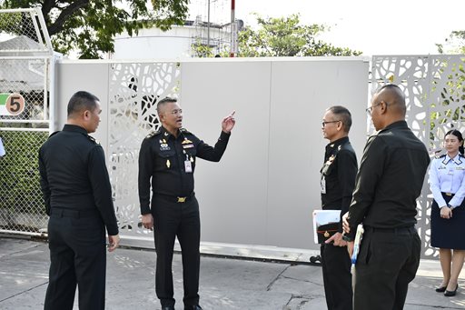 ๑๗ ม.ค.๖๗ รอง ปล.กห.(๓) ตรวจเยี่ยมพื้นที่ ที่พักอาศัยพื้นที่ บางจาก