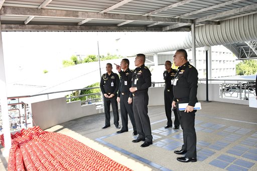 ๑๗ ม.ค.๖๗ รอง ปล.กห.(๓) ตรวจเยี่ยมพื้นที่ ที่พักอาศัยพื้นที่ บางจาก