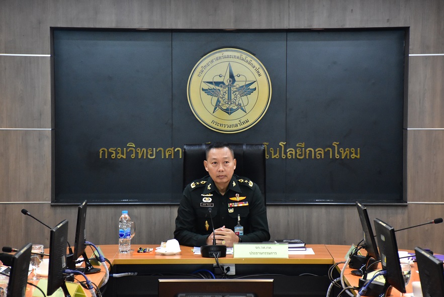๒ พ.ค.๖๒ การประชุมคณะกรรมการขับเคลื่อนบูรณาการการวิจัยเสื้อเกราะกันกระสุน ครั้งที่ 1/2562