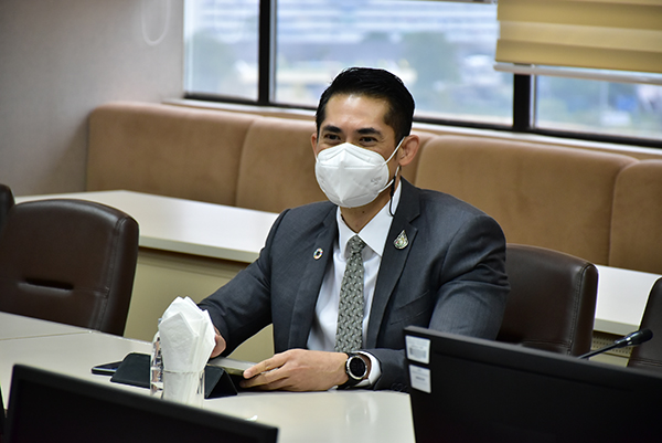๑๔ ก.พ.๖๕ จก.วท.กห.และคณะ เข้าหารือกับคณะผู้บริหารของ สำนักงานคณะกรรมการส่งเสริมวิทยาศาสตร์ วิจัยและนวัตกรรม (สกสว.)
