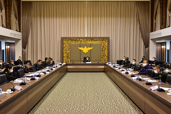 ๒๙ ม.ค.๖๔ พล.ท.คงชีพ ตันตระวาณิชย์ จก.วท.กห. เป็นประธานการประชุมใหญ่สามัญประจำปี ๒๕๖๔ ของคณะกรรมการบริหาร ที่พักอาศัยของ สป. (พื้นที่บางจาก)