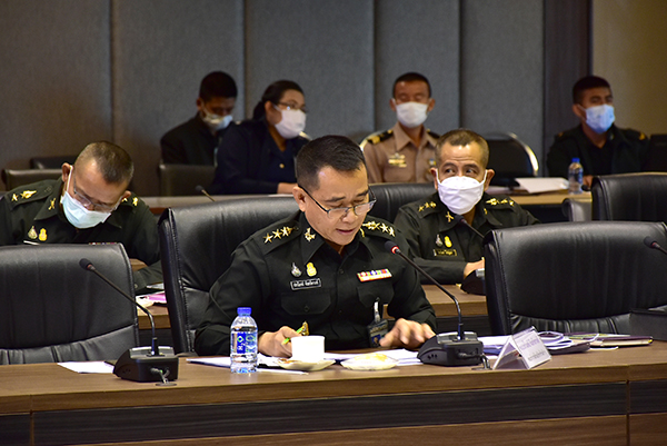 ๒๙ ม.ค.๖๔ พล.ท.คงชีพ ตันตระวาณิชย์ จก.วท.กห. เป็นประธานการประชุมใหญ่สามัญประจำปี ๒๕๖๔ ของคณะกรรมการบริหาร ที่พักอาศัยของ สป. (พื้นที่บางจาก)