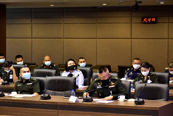 ๒๙ ม.ค.๖๔ พล.ท.คงชีพ ตันตระวาณิชย์ จก.วท.กห. เป็นประธานการประชุมใหญ่สามัญประจำปี ๒๕๖๔ ของคณะกรรมการบริหาร ที่พักอาศัยของ สป. (พื้นที่บางจาก)