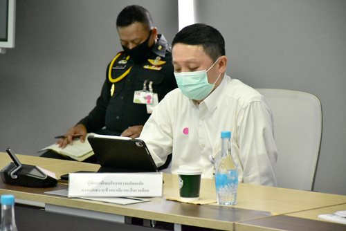 ๑๖ มี.ค.๖๔ หารือแนวทางความร่วมมือ ด้านการวิจัยและพัฒนาวิทยาศาสตร์และเทคโนโลยีป้องกันประเทศ ระหว่าง กห.กับ บริษัท ปตท. จำกัด ( มหาชน )โดยเชิญ สวพ.เหล่าทัพ ร่วม ณ บริษัท ปตท. จำกัด (มหาชน) สำนักงานใหญ่