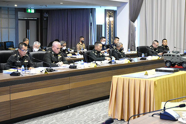 ๒๓ มิ.ย.๖๓ พล.ท.คงชีพ ตันตระวาณิชย์ จก.วท.กห. ประธานการประชุมคณะอนุกรรมการรับรองมาตรฐานยุทโธปกรณ์ กห. ครั้งที่ ๒/๒๕๖๓