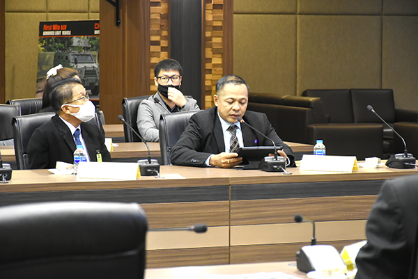 ๒๓ มิ.ย.๖๓ พล.ท.คงชีพ ตันตระวาณิชย์ จก.วท.กห. ประธานการประชุมคณะอนุกรรมการรับรองมาตรฐานยุทโธปกรณ์ กห. ครั้งที่ ๒/๒๕๖๓