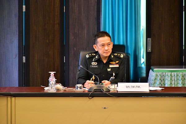 ๘ มิ.ย.๖๓ พล.ท.คงชีพ ตันตระวาณิชย์ จก.วท.กห. เป็นประธานการประชุมหารือการบริหารจัดการฐานข้อมูลฯ