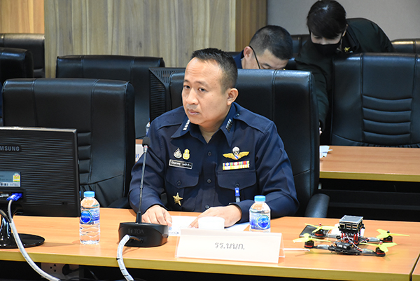 ๒๔ ก.ค.๖๓ พล.ท.คงชีพ ตันตระวาณิชย์ จก.วท.กห. ประธานการประชุมวางแผนการดำเนินงานด้านหุ่นยนต์ฯ