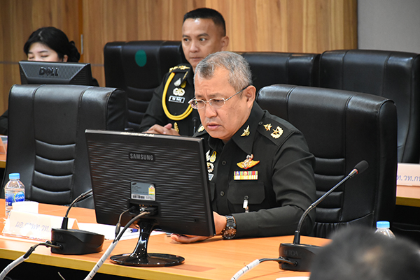 ๒๔ ก.ค.๖๓ พล.ท.คงชีพ ตันตระวาณิชย์ จก.วท.กห. ประธานการประชุมวางแผนการดำเนินงานด้านหุ่นยนต์ฯ