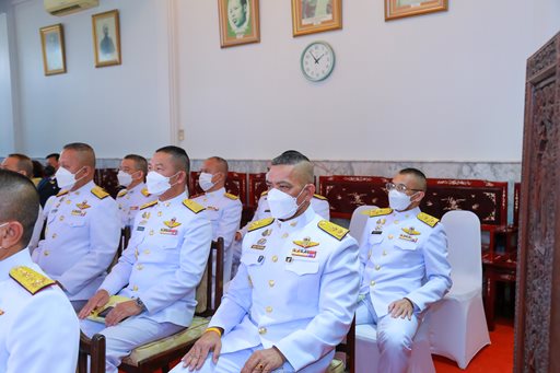 ๓ พ.ย.๖๕ จก.วท.กห. และข้าราชการ วท.กห. ร่วมพิธีถวายผ้าพระกฐิน กห.