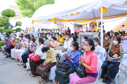 ๓ พ.ย.๖๕ จก.วท.กห. และข้าราชการ วท.กห. ร่วมพิธีถวายผ้าพระกฐิน กห.
